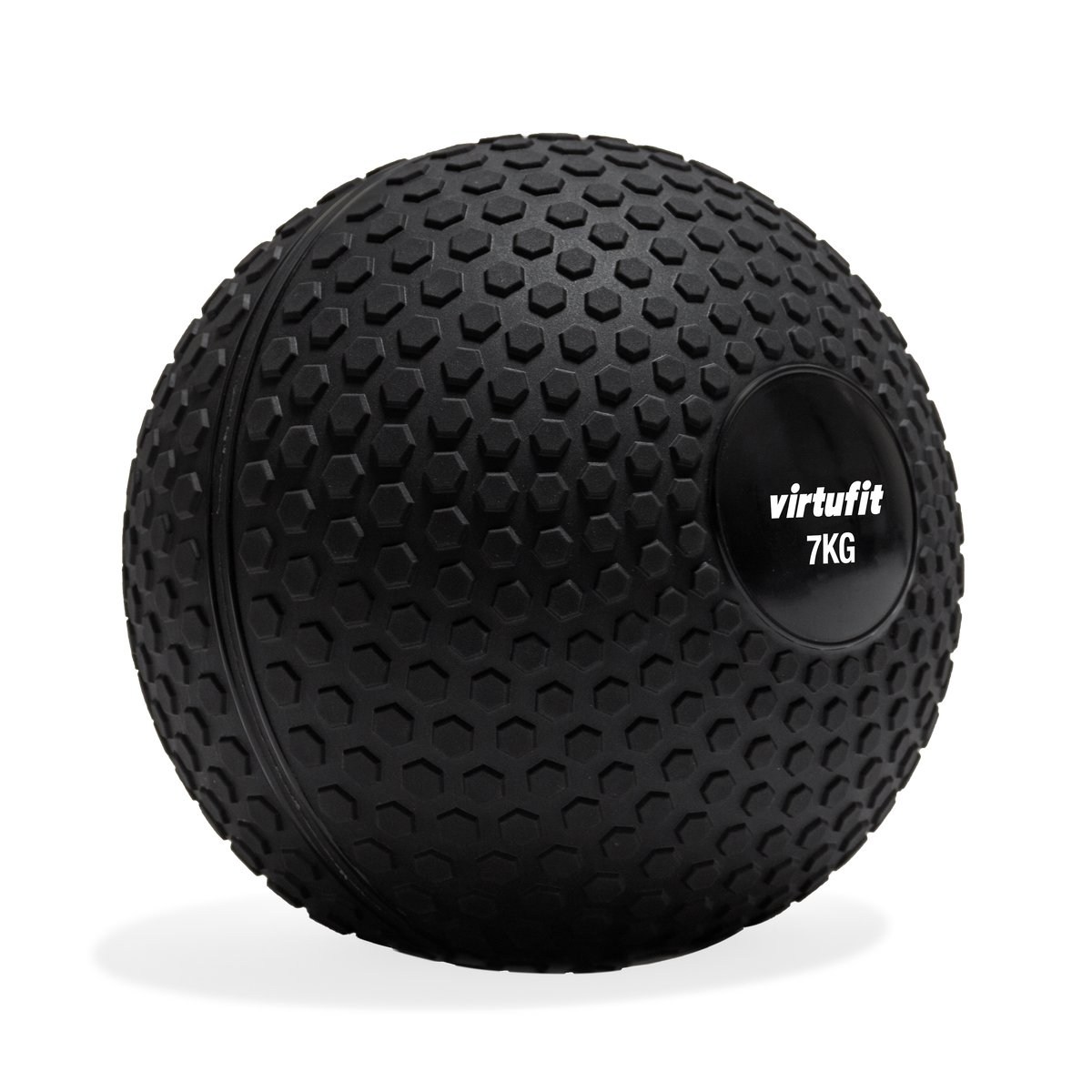 VirtuFit Slam Ball - Fitness Bal - 7 kg - Zwart - Tweedekans