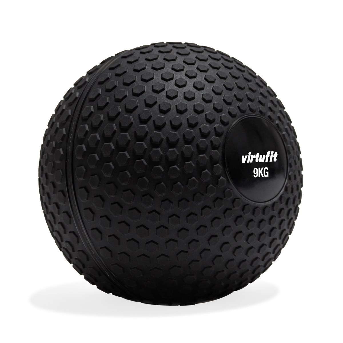 VirtuFit Slam Ball - Fitness Bal - 9 kg - Zwart - Tweedekans