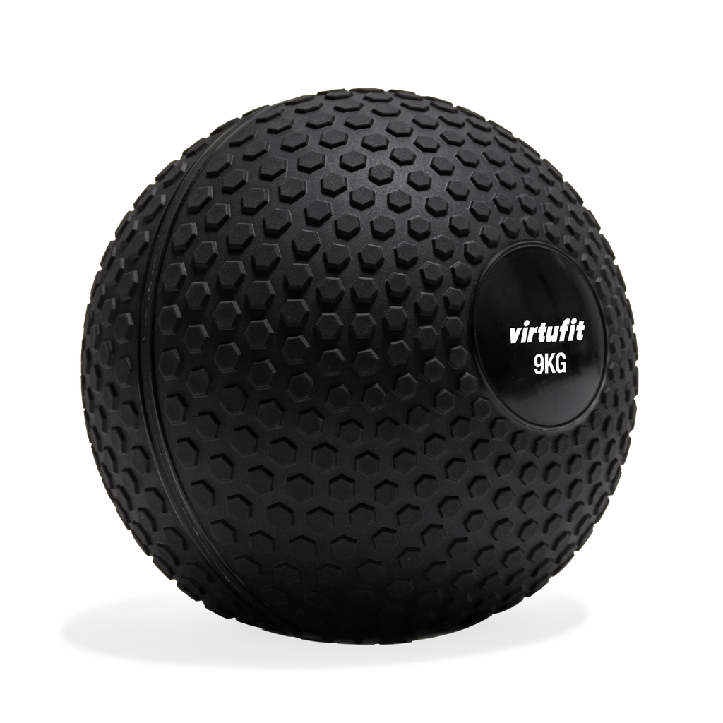 VirtuFit Slam Ball - Fitness Bal - 9 kg - Zwart