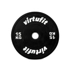 VirtuFit Bumper Plate - Olympische Halterschijf van Rubber - 50 mm - 15 kg