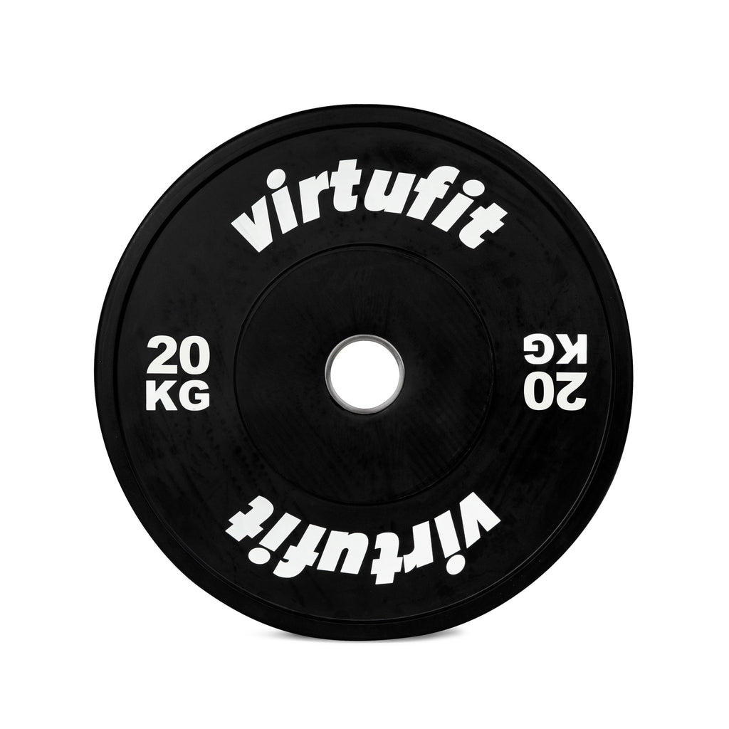 VirtuFit Bumper Plate - Olympische Halterschijf van Rubber - 50 mm - 20 kg