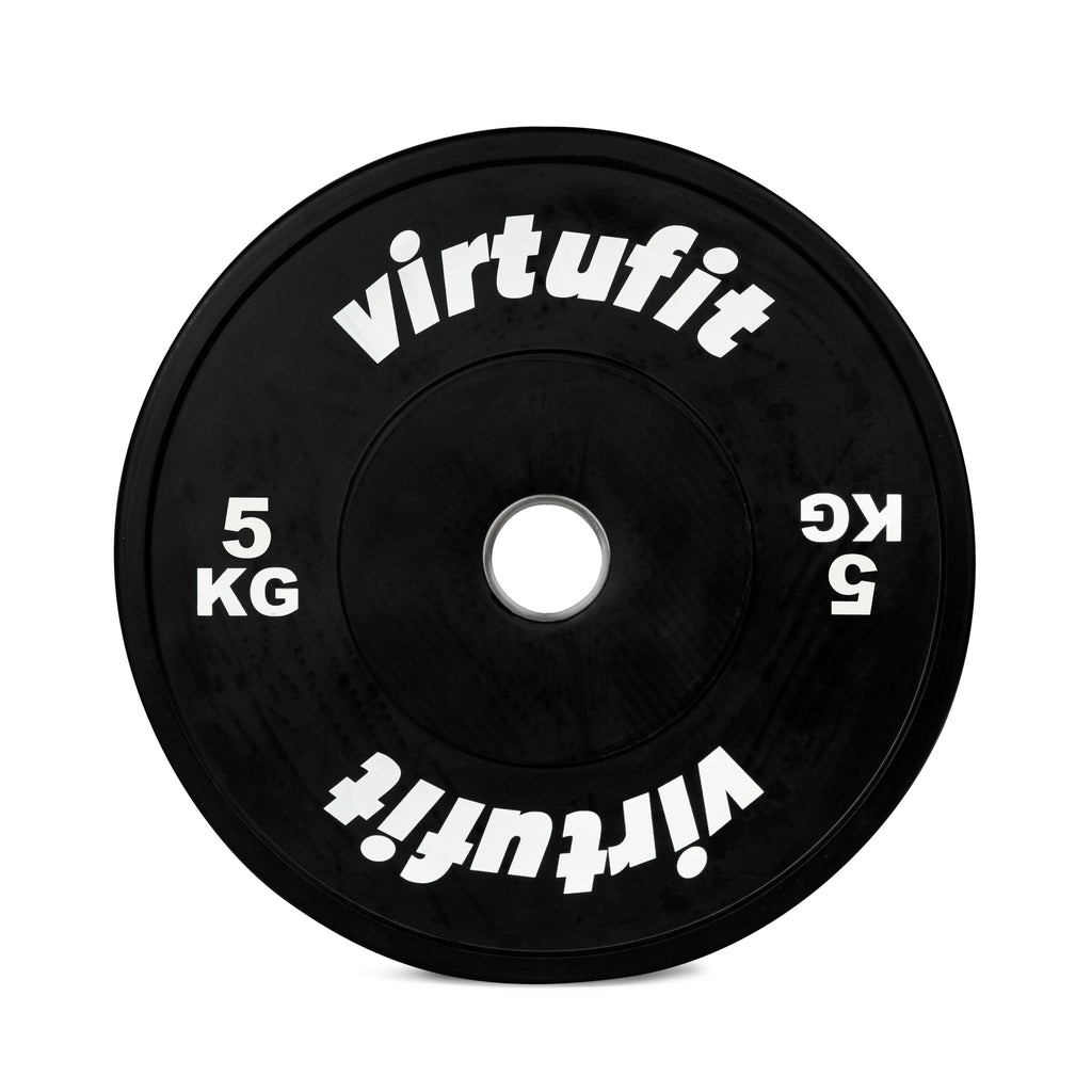 VirtuFit Bumper Plate - Olympische Halterschijf van Rubber - 50 mm - 5 kg