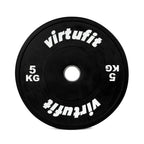 VirtuFit Bumper Plate - Olympische Halterschijf van Rubber - 50 mm - 5 kg