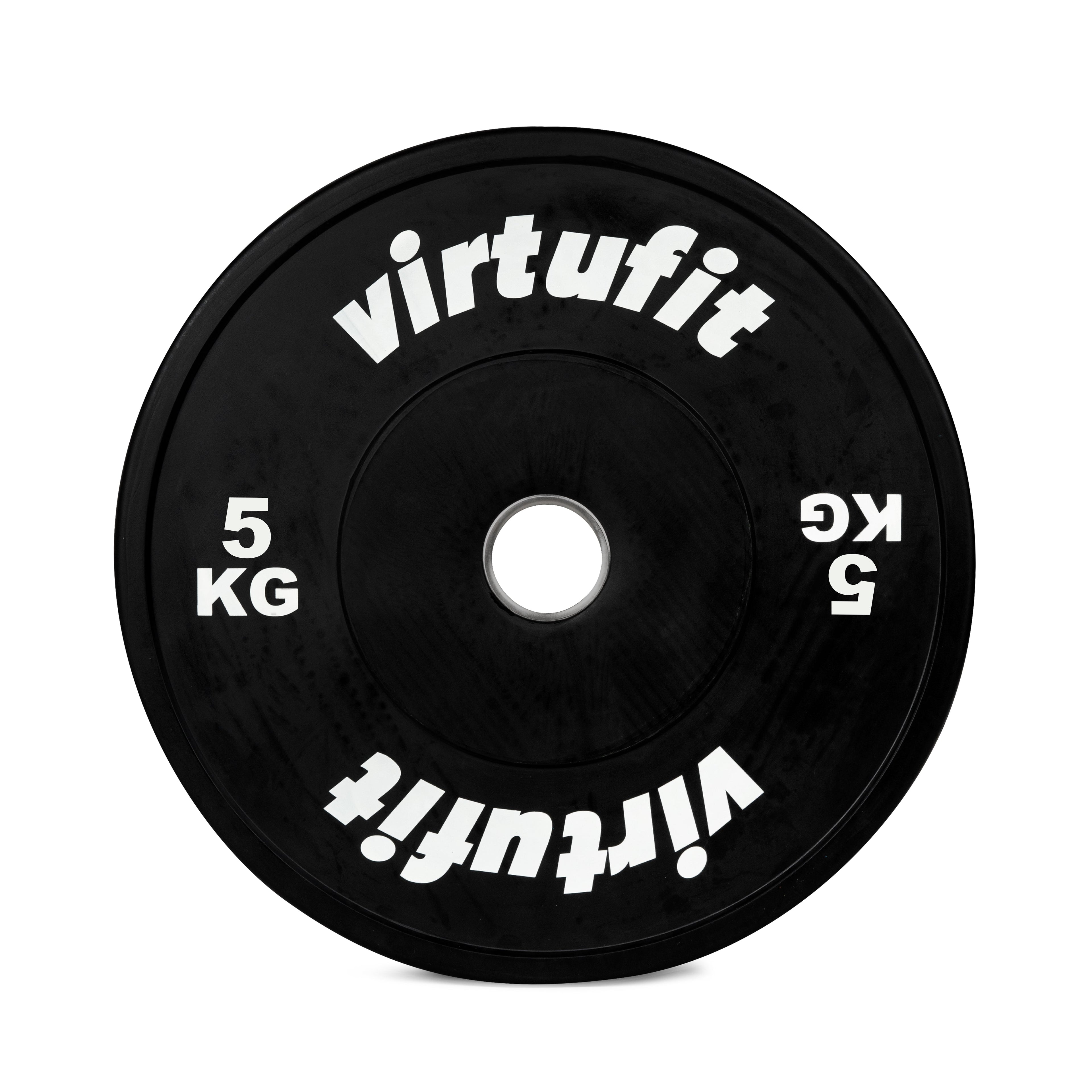 VirtuFit Bumper Plate - Olympische Halterschijf van Rubber - 50 mm - 5 kg