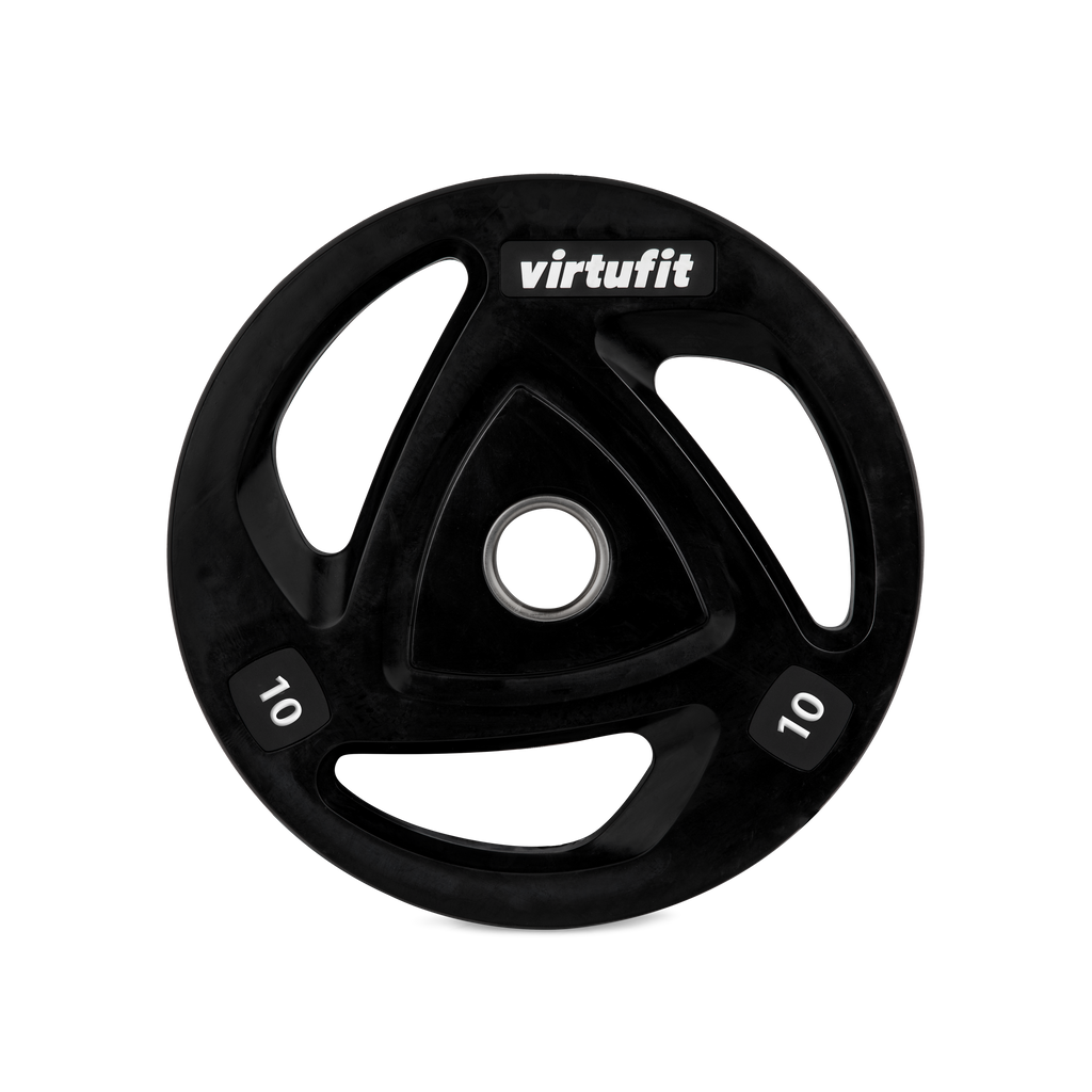 VirtuFit Olympische Rubberen Halterschijf - 10 kg