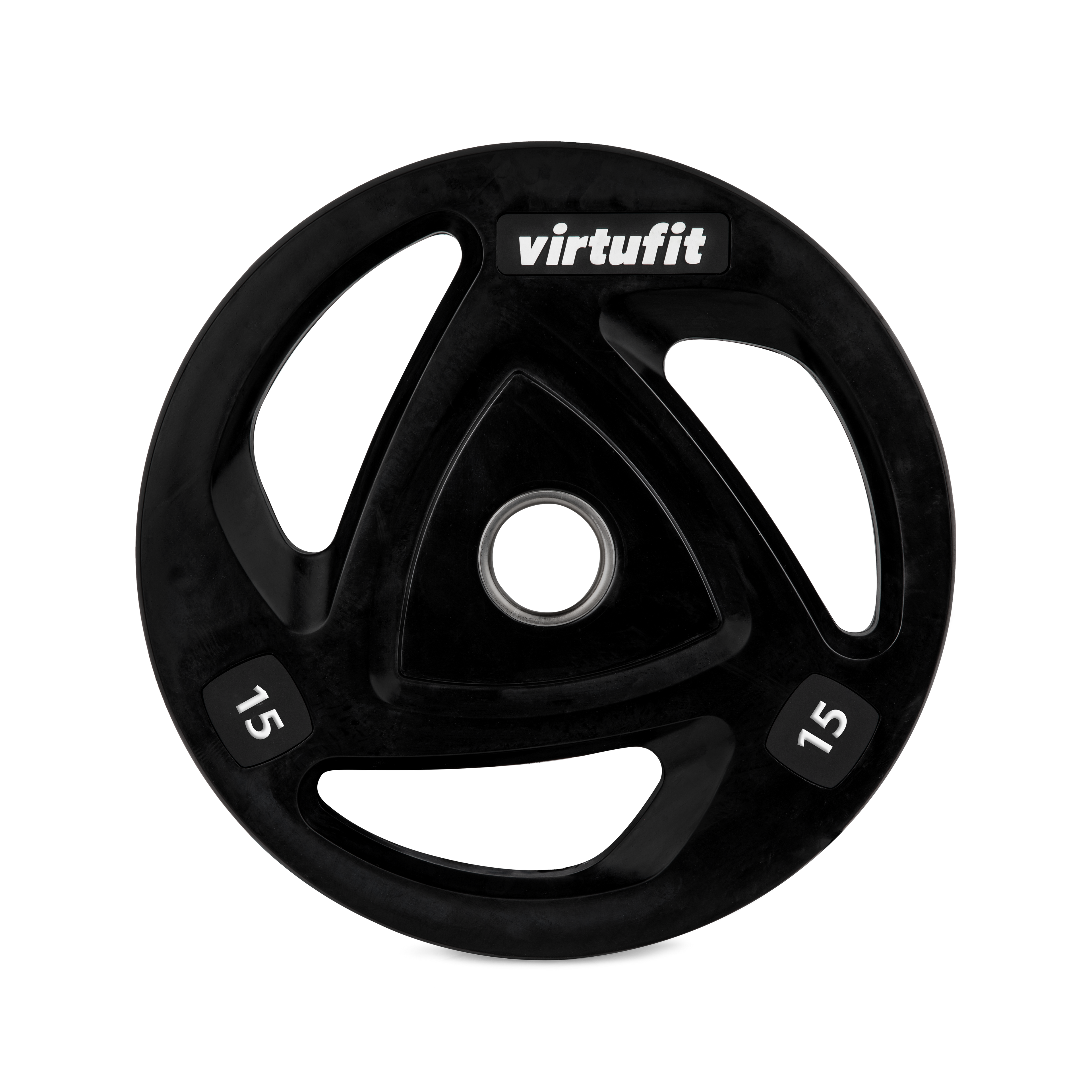 VirtuFit Olympische Rubberen Halterschijf - 15 kg