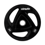 VirtuFit Olympische Rubberen Halterschijf - 20 kg