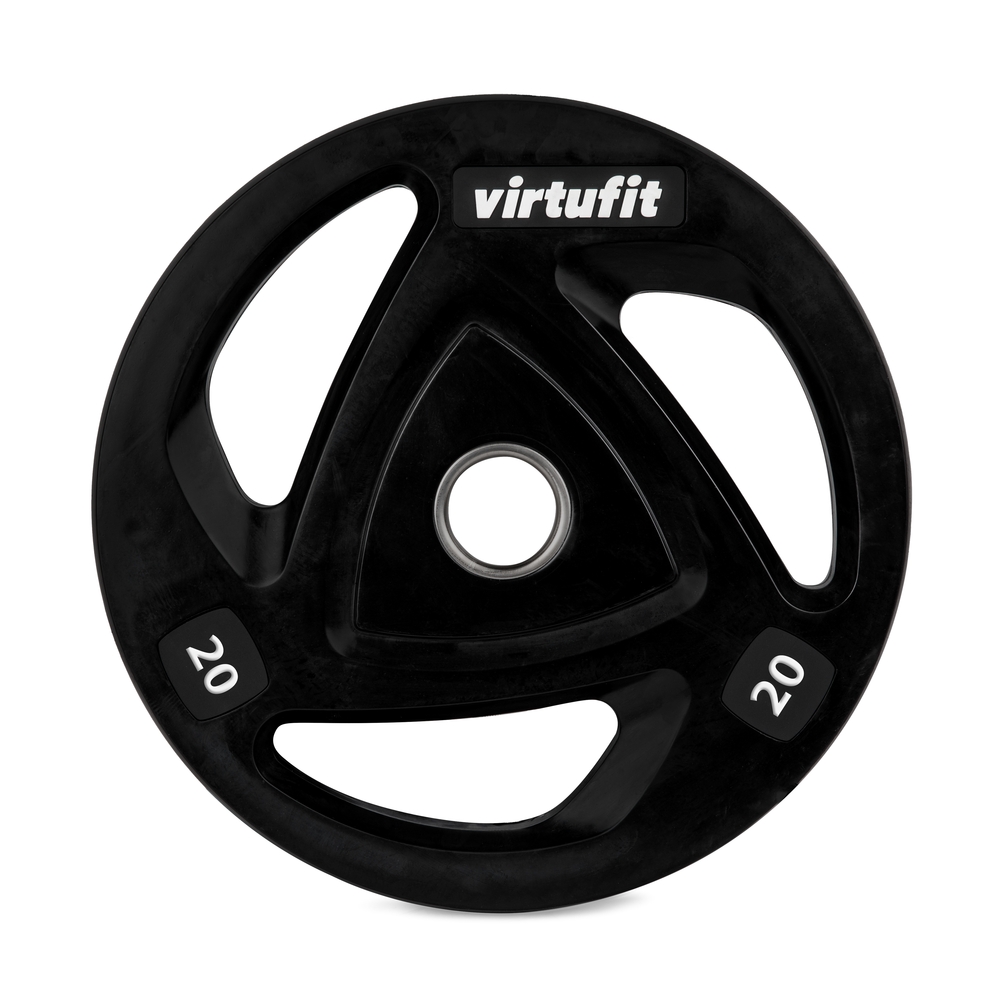 VirtuFit Olympische Rubberen Halterschijf - 20 kg