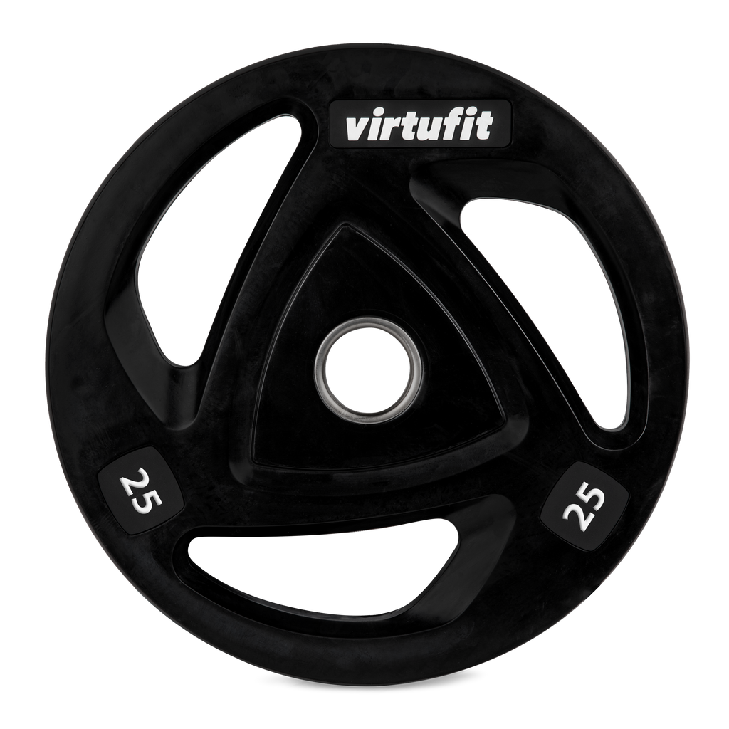 VirtuFit Olympische Rubberen Halterschijf - 25 kg