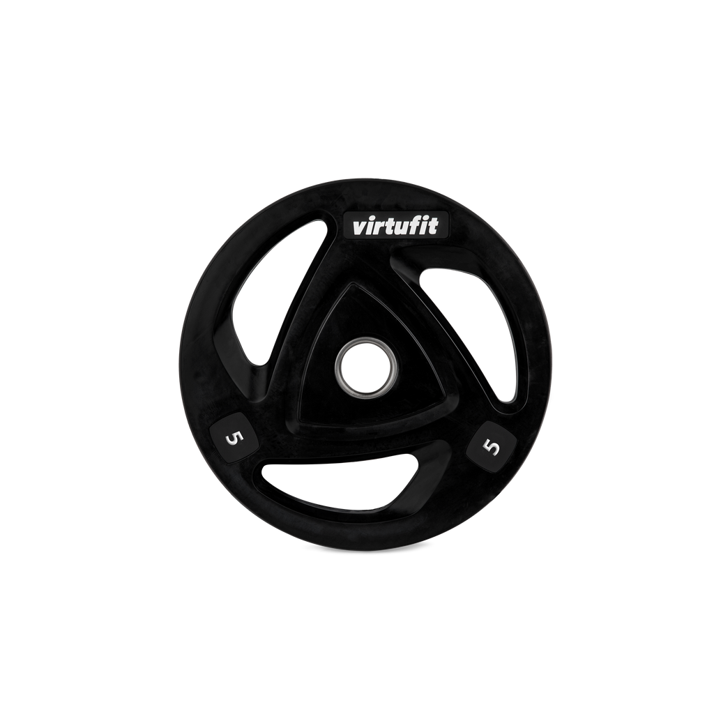 VirtuFit Olympische Rubberen Halterschijf - 5 kg