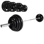 VirtuFit Olympische Rubberen Halterset - 120 kg