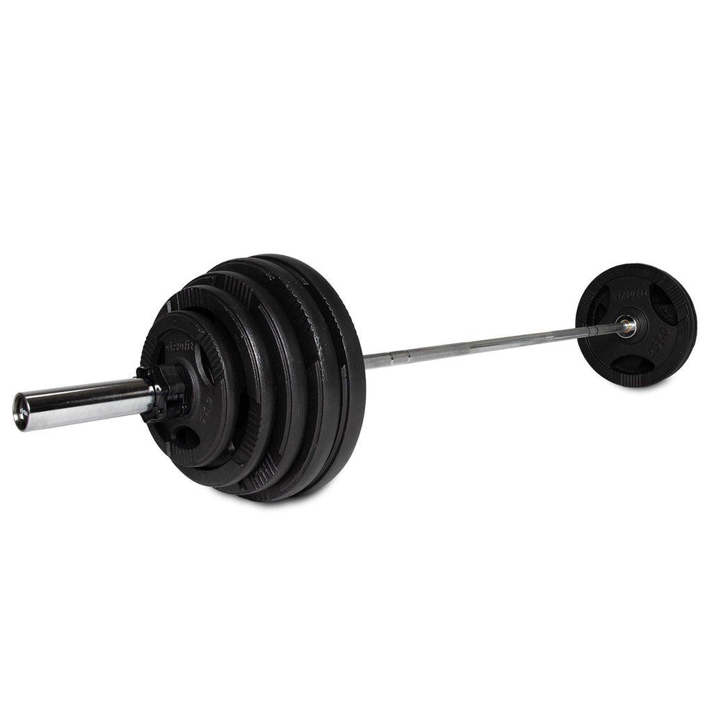 VirtuFit Olympische Gietijzeren Halterset - 170 kg