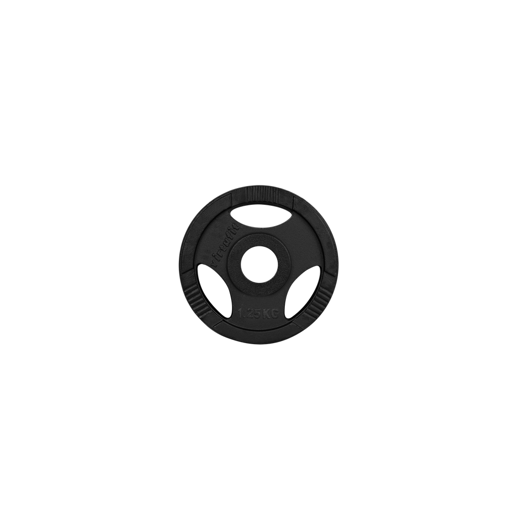 VirtuFit Olympische Gietijzeren Halterschijf - 1.25 kg