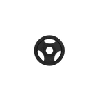 VirtuFit Olympische Gietijzeren Halterschijf - 1.25 kg