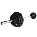 VirtuFit Olympische Gietijzeren Halterset - 120 kg