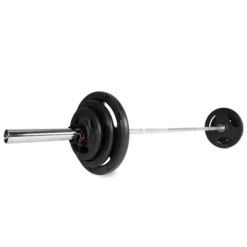 VirtuFit Olympische Gietijzeren Halterset - 90 kg
