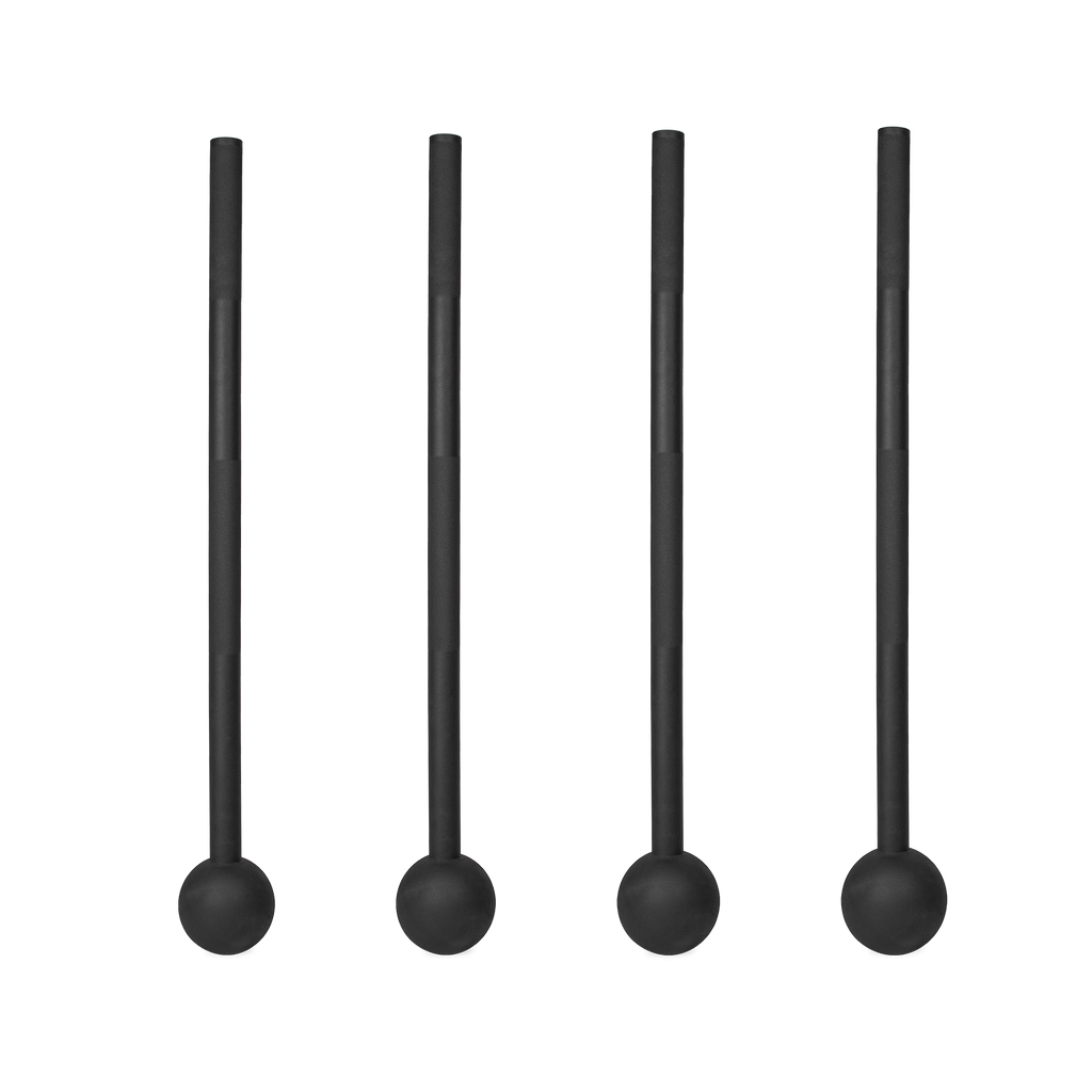 VirtuFit Macebell Set - Zwart - 4, 6, 8, 10 kg
