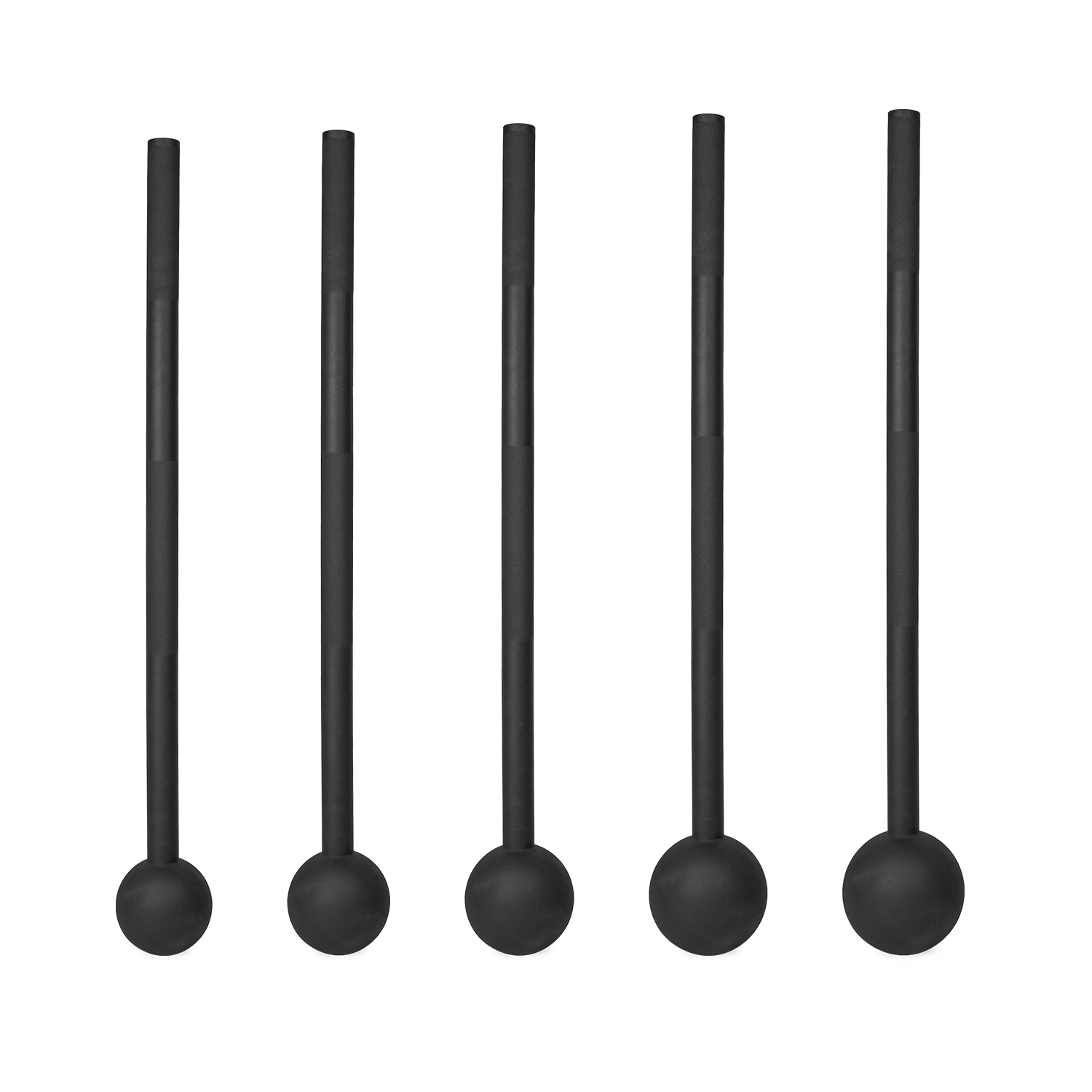 VirtuFit Macebell Set - Zwart - 4, 6, 8, 10, 12 kg