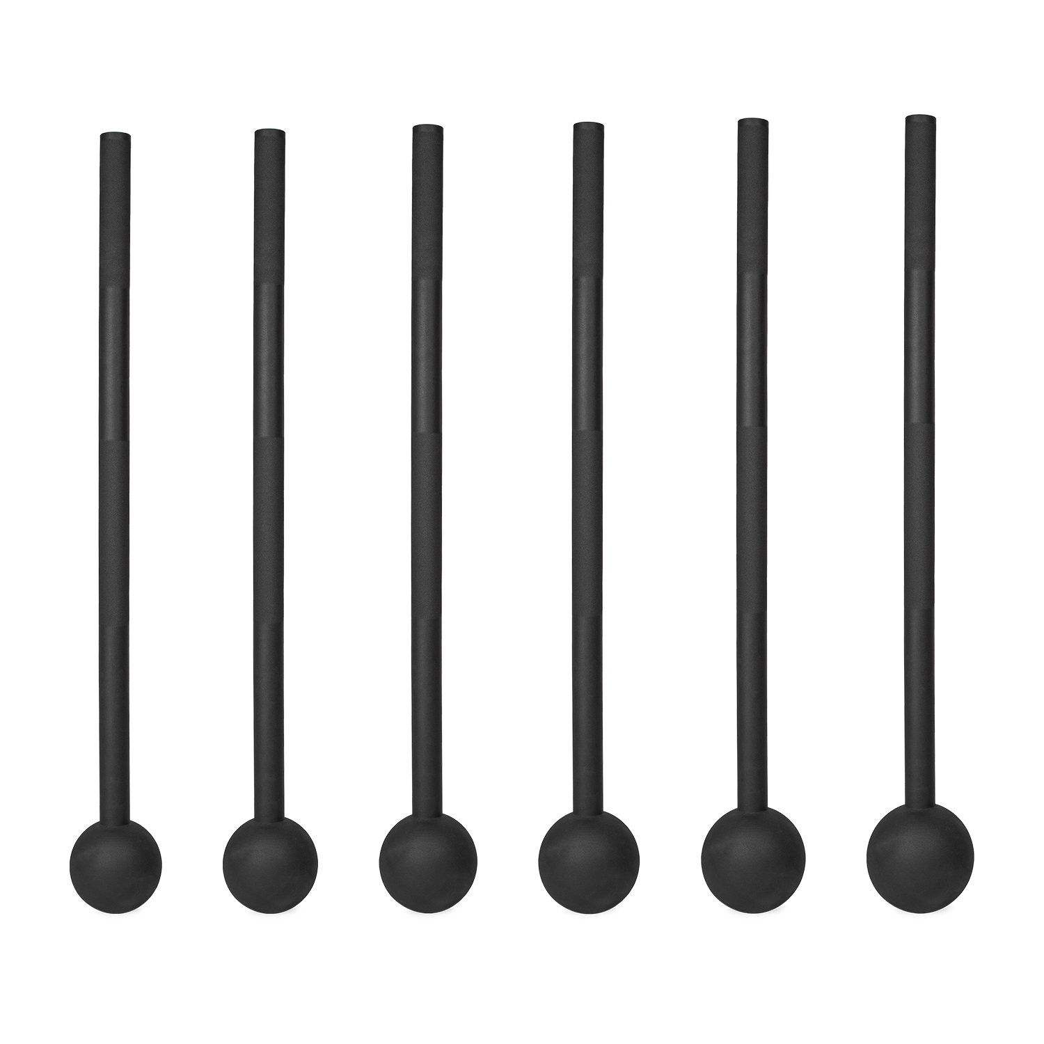 VirtuFit Macebell Set - Zwart - 4, 6, 8, 10, 12, 14 kg
