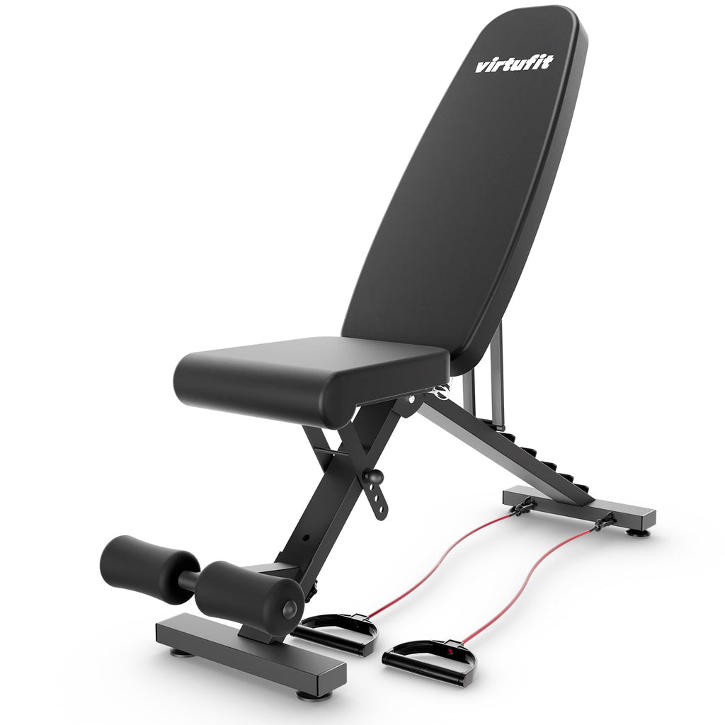 VirtuFit Opvouwbare Verstelbare Fitnessbank FB100