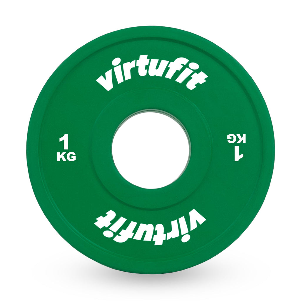 VirtuFit Olympische Fractional Plate - Halterschijf - Bumper Plate - 1 kg