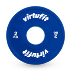 VirtuFit Olympische Fractional Plate - Halterschijf - Bumper Plate -  2 kg