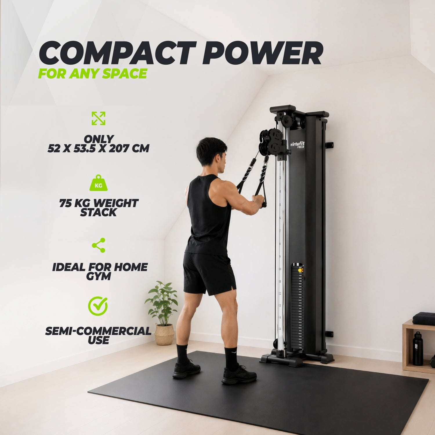 VirtuFit PL100 Single Pulley Station - Kabelstation