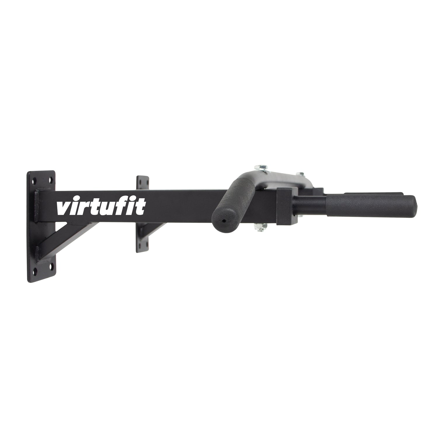 VirtuFit Multifunctionele Optrekstang Pro - Pull Up Bar - Wandmontage - Incl. Bevestigingsmateriaal - Zwart