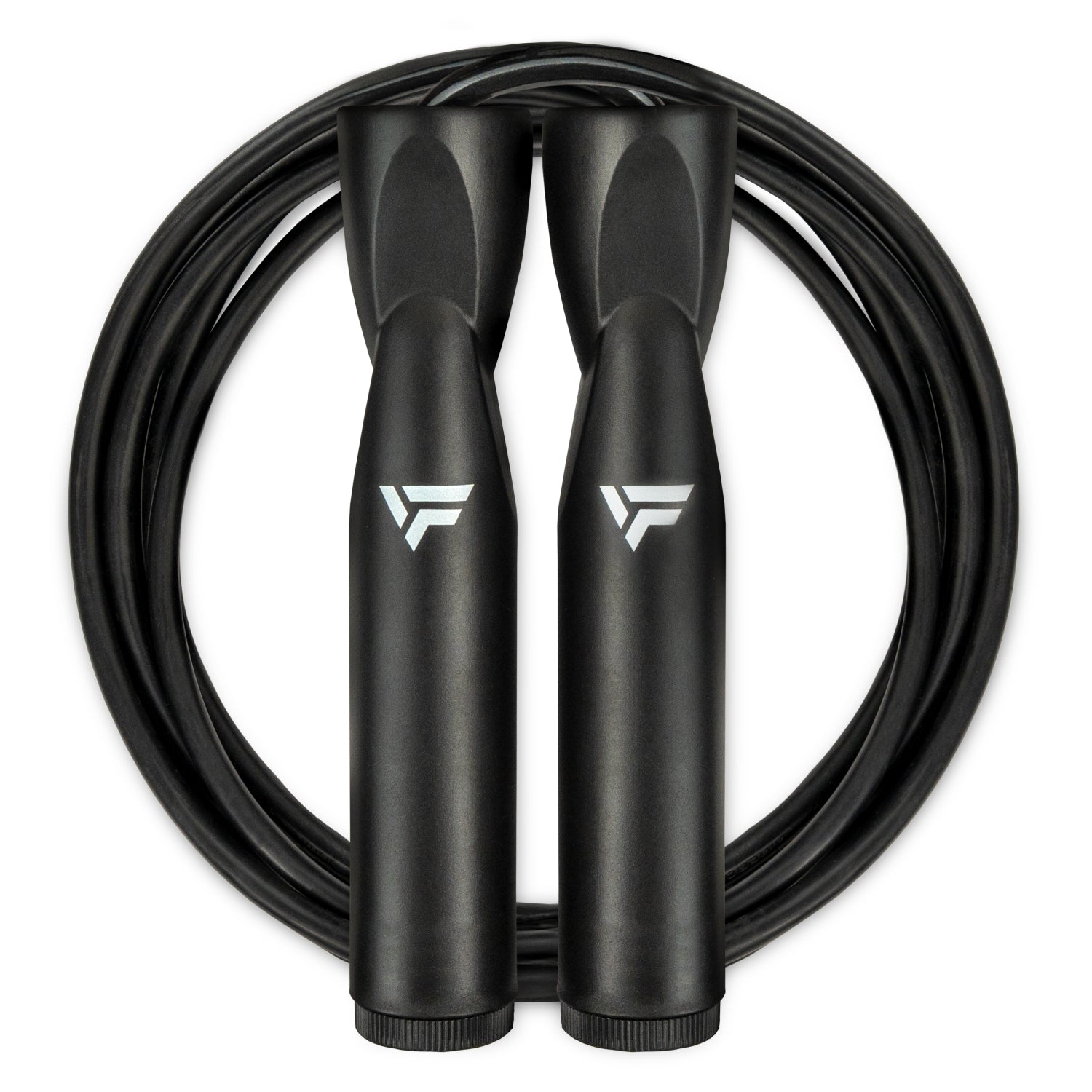 VirtuFit PVC Springtouw - Zwart