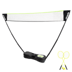 VirtuFit 2-in-1 Portable Badminton- en Tennisset - Inclusief koffer en rackets
