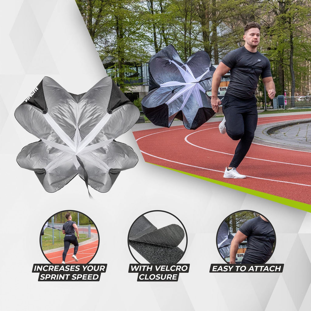 VirtuFit Pro Speed Parachute - Inclusief draagtas