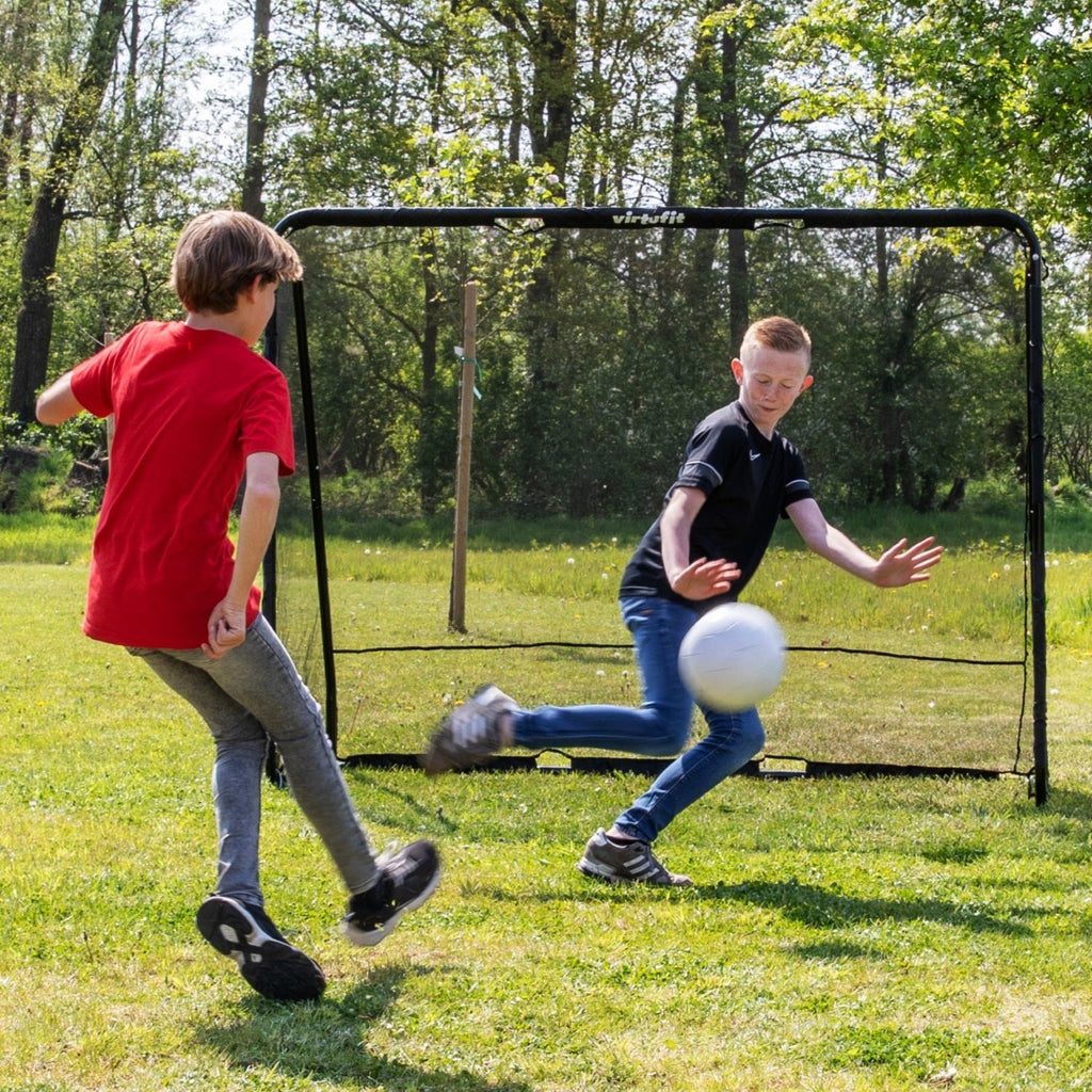 VirtuFit Voetbaldoelen Pro Set - Voetbalgoals -  2 Stuks - 120 x 80 cm