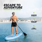 VirtuFit Supboard Splash 255 - Wave Blue - Met accessoires en draagtas