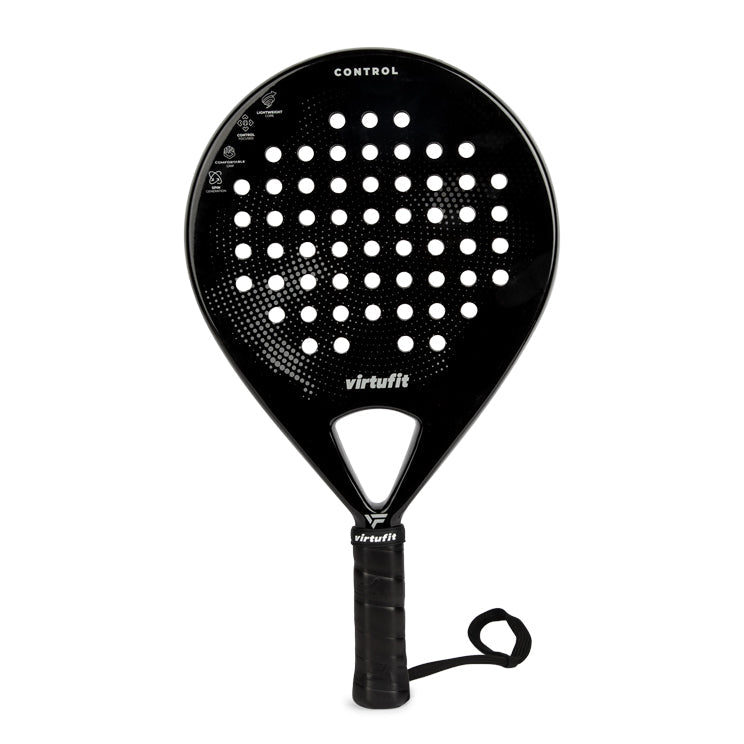 VirtuFit Control Padel Racket - Zwart - Grijs