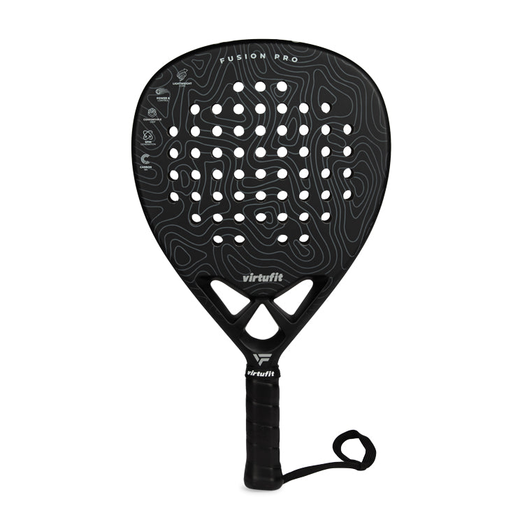 VirtuFit Fusion Pro Padel Racket - Zwart - Grijs