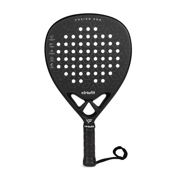 VirtuFit Fusion Pro Padel Racket - Zwart - Silver
