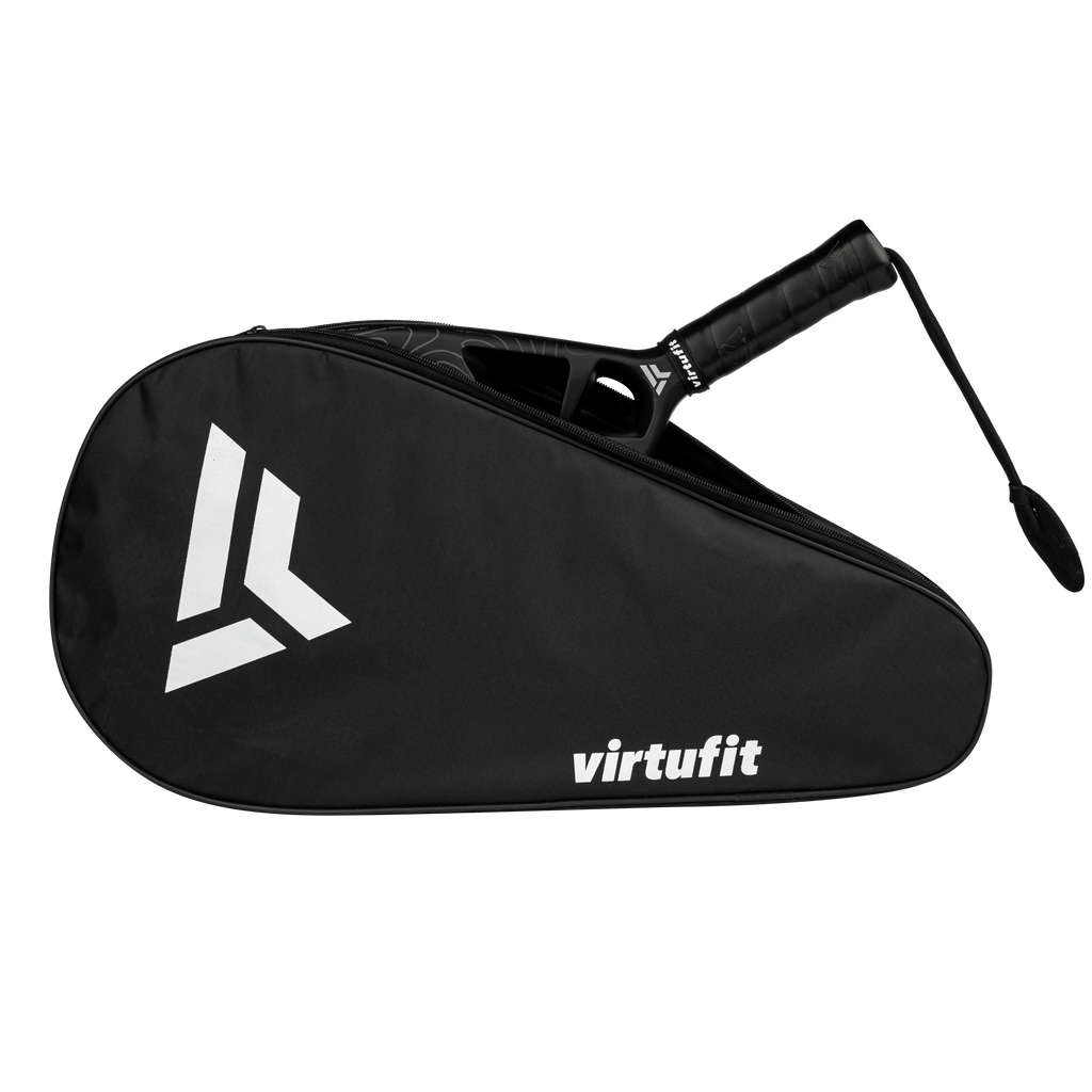 VirtuFit Padel Racket Draagtas - Zwart - Wit