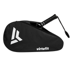 VirtuFit Padel Racket Draagtas - Zwart - Wit