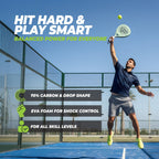 VirtuFit Hybrid Padel Set - Mint Green