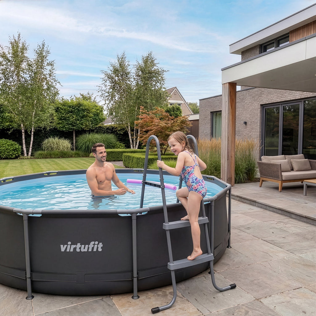 VirtuFit Zwembadtrap 84 cm - Universeel