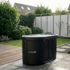 VirtuFit IJsbad Ovaal - Antraciet - 500 Liter - Inclusief accessoires