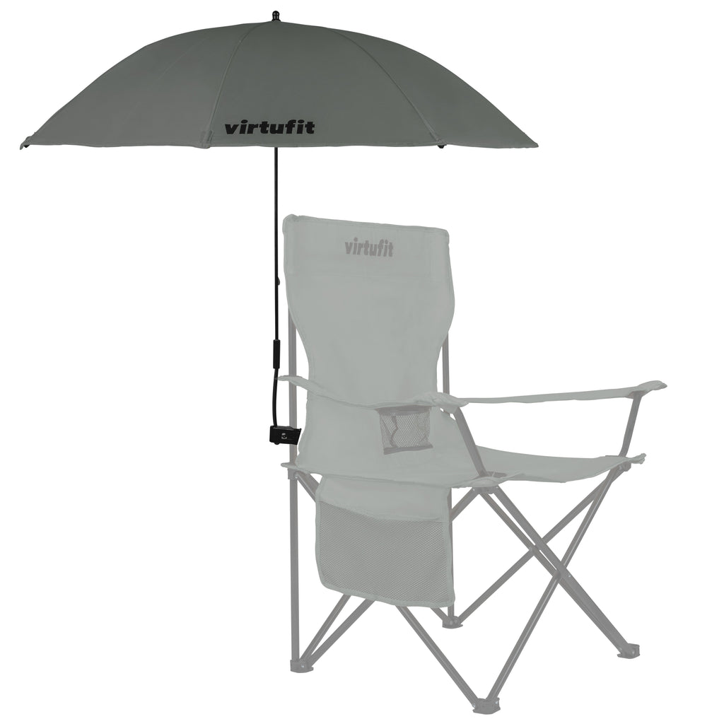 VirtuFit Universele Stoelparasol - Grijs