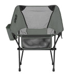 VirtuFit Camping Stoel Compact - Strandstoel - Opvouwbaar - Grijs