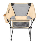 VirtuFit Camping Stoel Compact - Strandstoel - Opvouwbaar - Beige