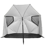 VirtuFit Strandparasol Premium - Windscherm - Strandtent - 200 cm - Grijs