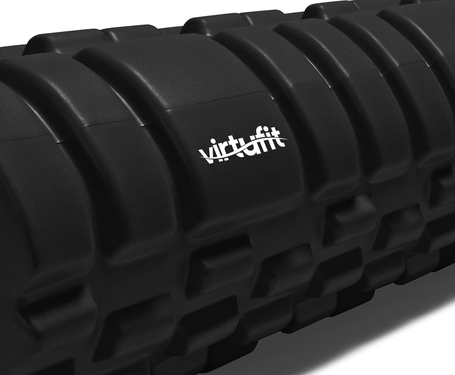 VirtuFit Grid Foam Roller - Massage roller - 62 cm - Zwart - Tweedekans