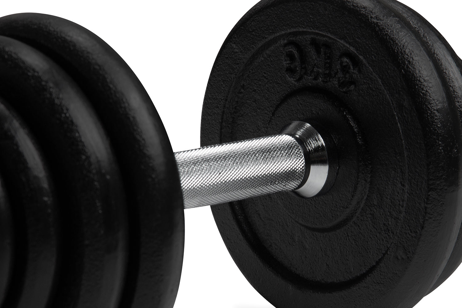VirtuFit Dumbbellset Pro - Verstelbare Halterset - Gietijzer - 2 x 15 kg