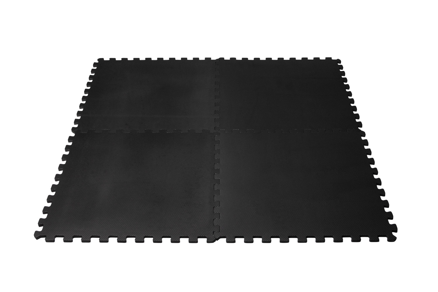 VirtuFit Fitness Puzzelmat - Vloermat - 8-delig - 240 x 120 cm - Zwart