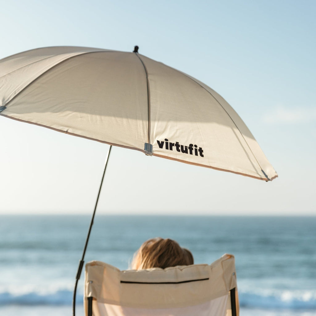 VirtuFit Universele Stoelparasol - Zwart