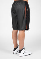 Gorilla Wear Wallace Mesh Shorts - Grijs/Oranje